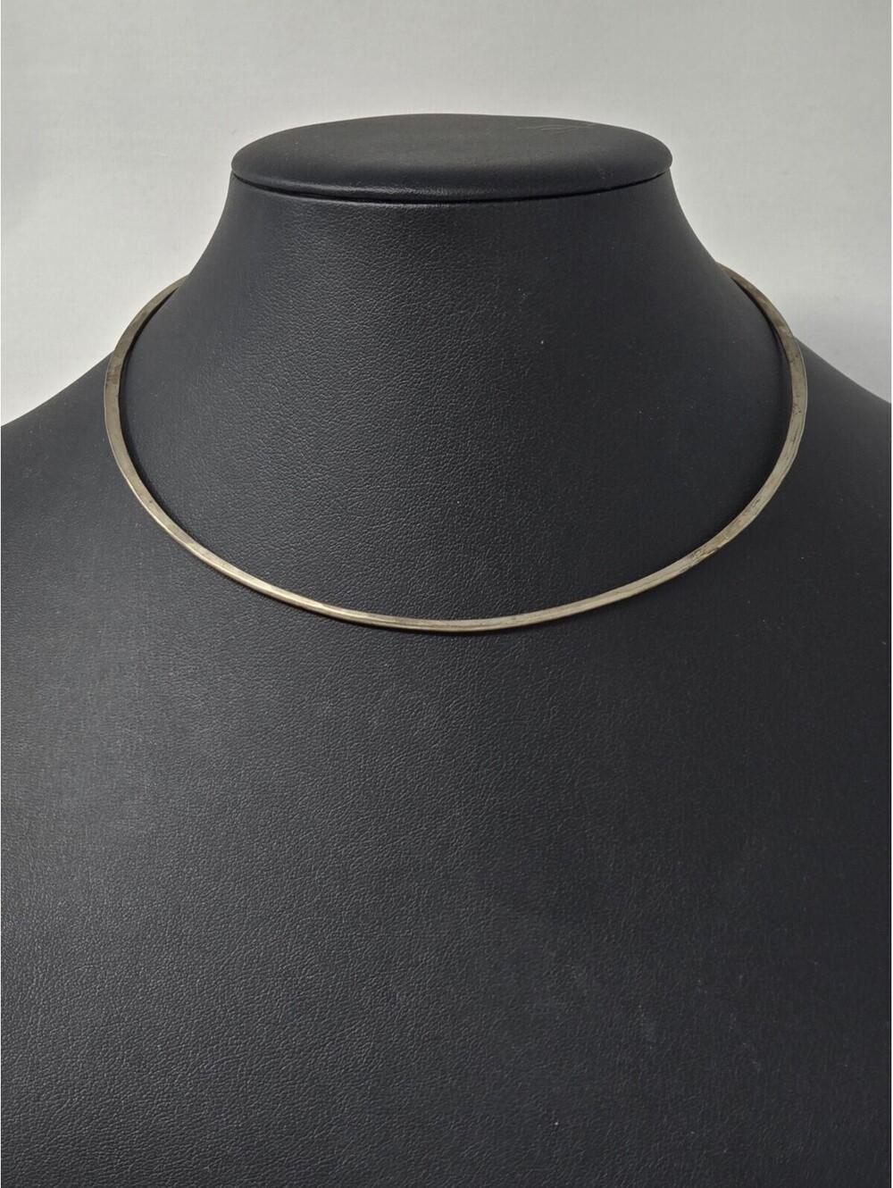 James Avery Retired Hammered Hook On Collar Choker Necklace